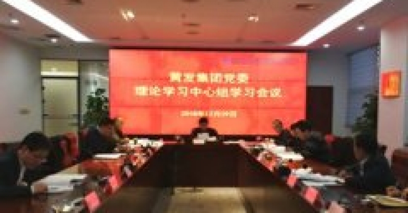 九游会j9官网召开党委理论学习中心组专题集中学习研讨会